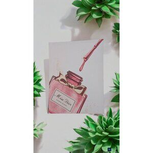 Luxe Polish Fashion Wall Art Miss Dior (New)